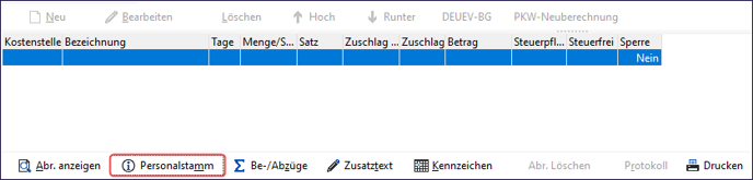 Fehlermeldung AAG-Antrag in zvoove Payroll