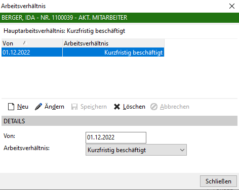 Wo finde ich im Personalstamm die 70-Tage Regelung?