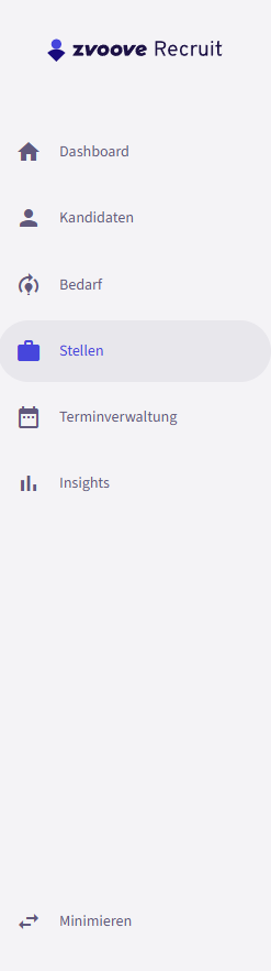 Screenshot: Menüband mit dem Eintrag Stellen